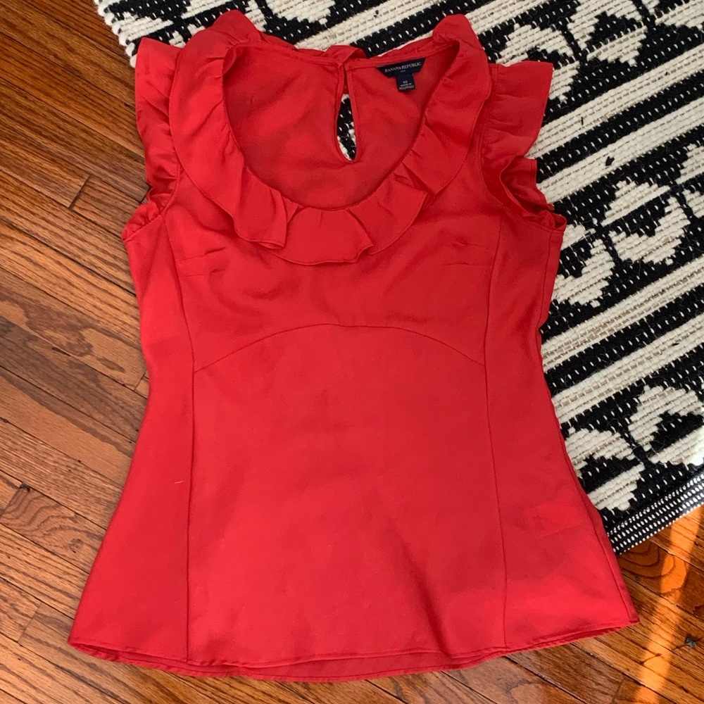 Banana Republic Ruffle Top